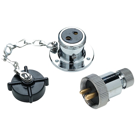 Seachoice Deck Connector With Brass Double Contacts 10161